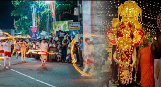 බෙල්ලන්විල රජමහා විහාරස්ථානයේ පෙරහැර